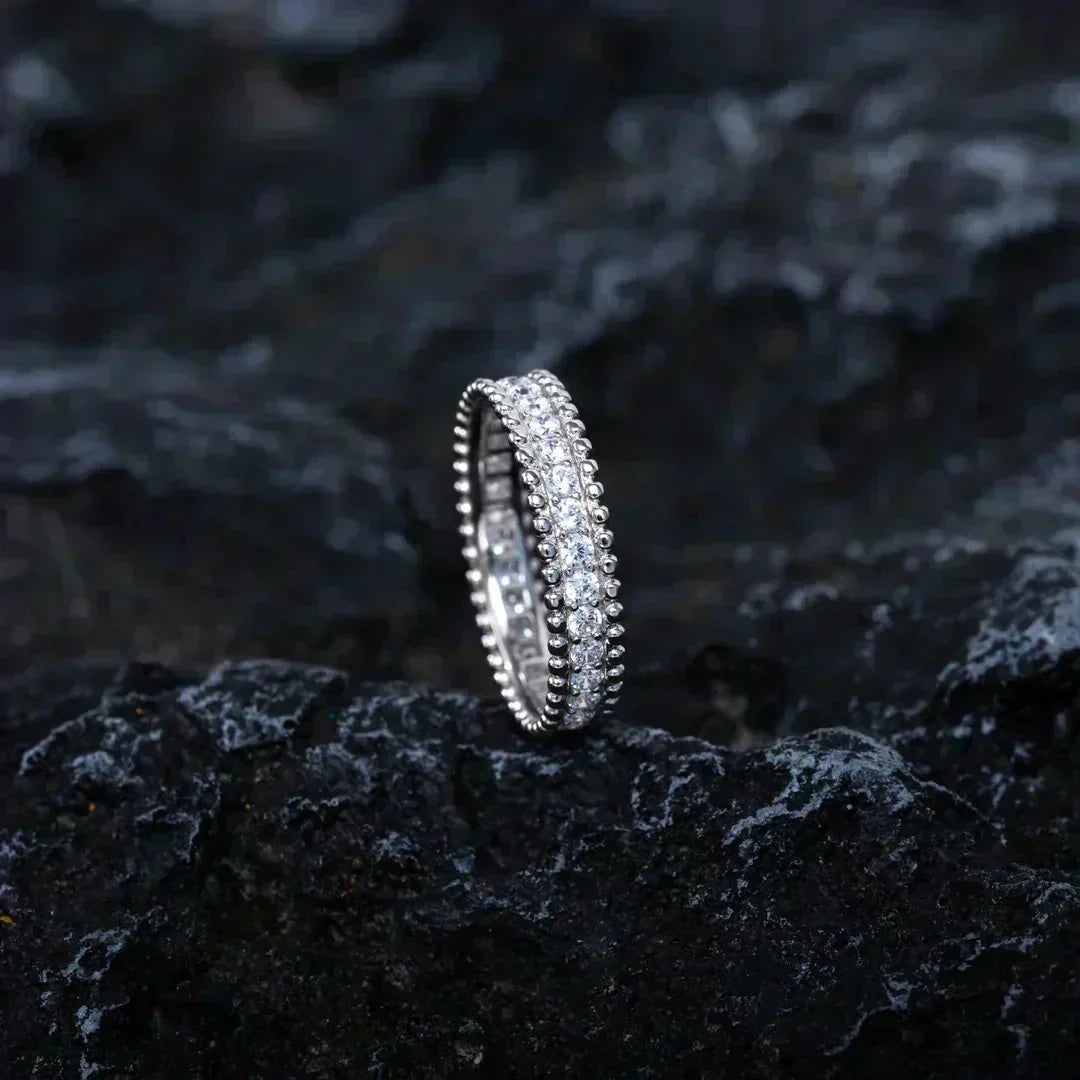 [Lumi Jewelry]PERLEE DIAMOND SILVER RING