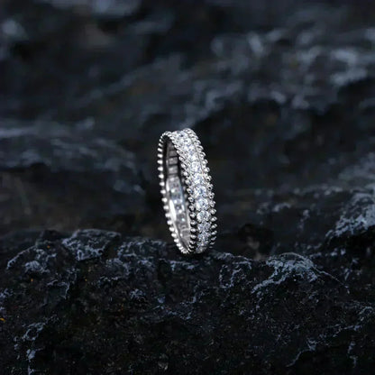 [Lumi Jewelry]PERLEE DIAMOND SILVER RING