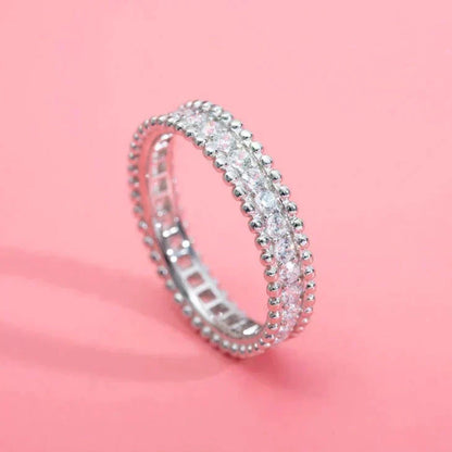 [Lumi Jewelry]PERLEE DIAMOND SILVER RING