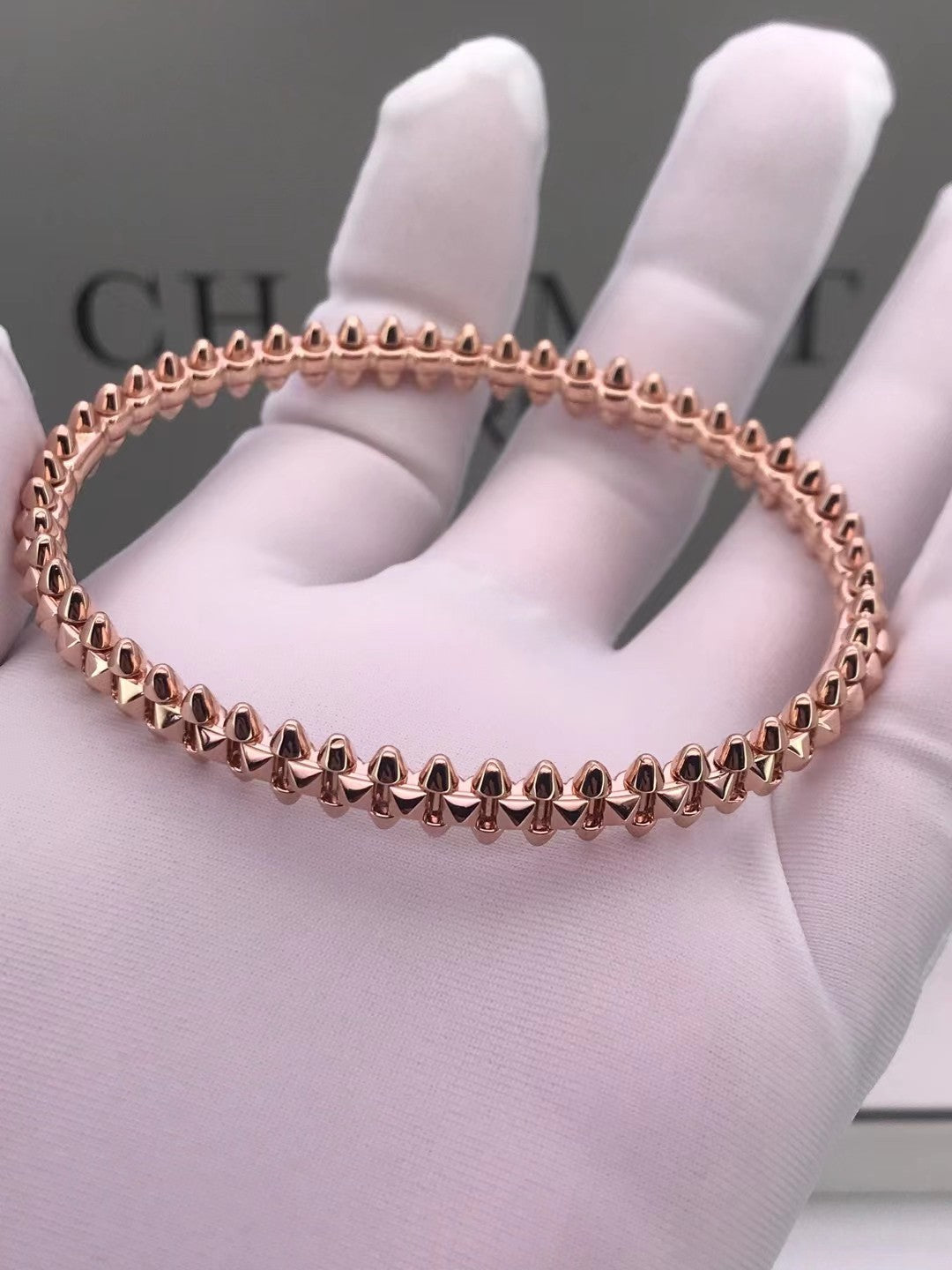 [Lumi Jewelry]CLASH PINK GOLD BRACELET