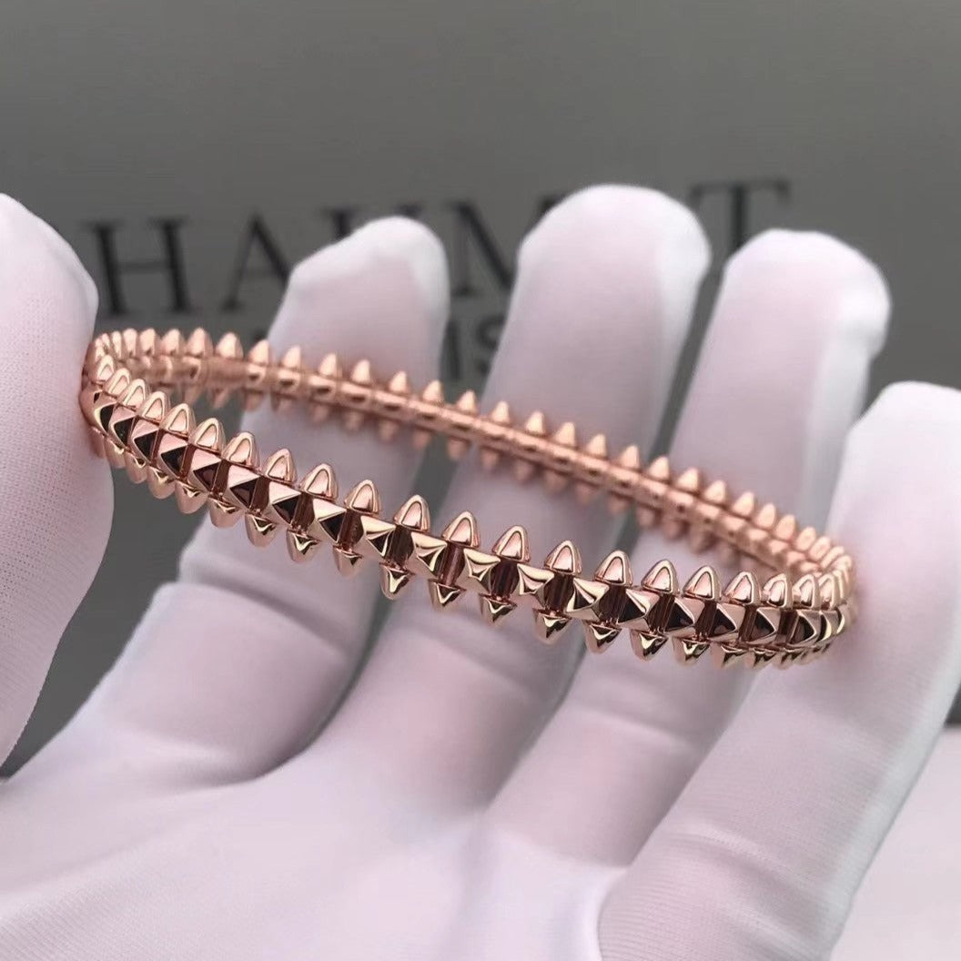 [Lumi Jewelry]CLASH PINK GOLD BRACELET