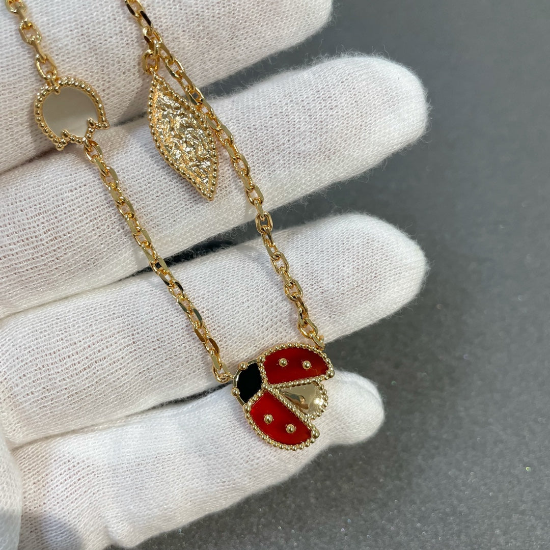 [Lumi Jewelry]LUCKY SPRING 15 MOTIFS GOLD NECKLACE