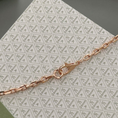 [Lumi Jewelry]LUCKY SPRING 15 MOTIFS ROSE GOLD NECKLACE