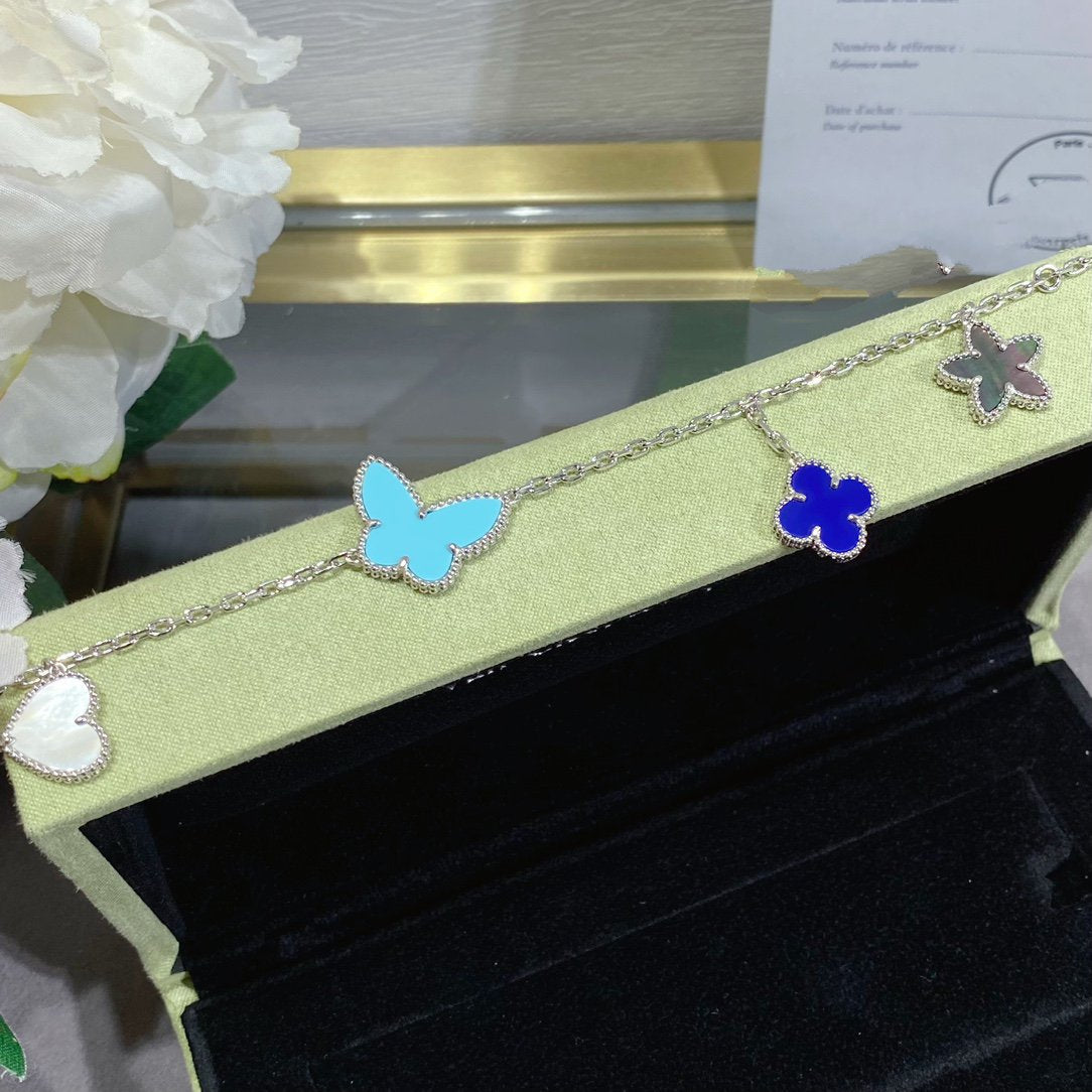 [Lumi Jewelry]LUCKY SPRING SILVER BRACELET 4 MOTIF