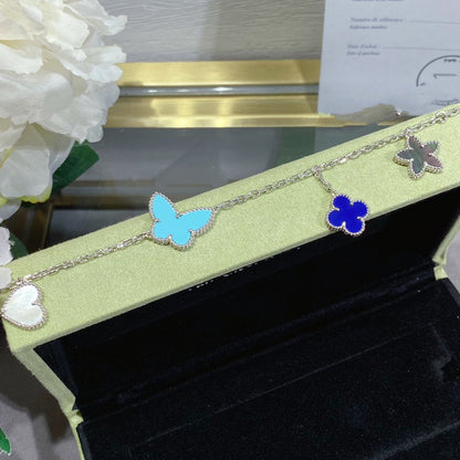 [Lumi Jewelry]LUCKY SPRING SILVER BRACELET 4 MOTIF