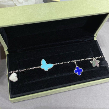 [Lumi Jewelry]LUCKY SPRING SILVER BRACELET 4 MOTIF