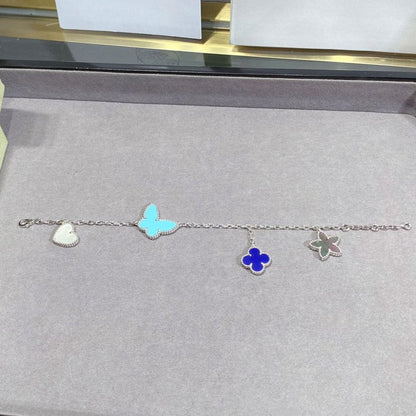 [Lumi Jewelry]LUCKY SPRING SILVER BRACELET 4 MOTIF