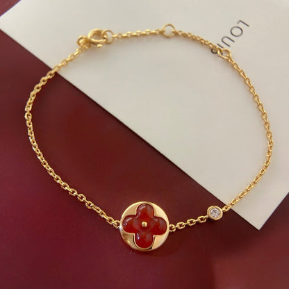 [Lumi Jewelry]SUN PEDANT CARNELIAN BRACELET