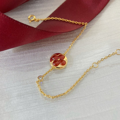 [Lumi Jewelry]SUN PEDANT CARNELIAN BRACELET
