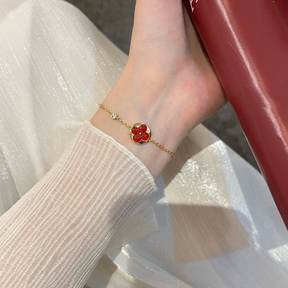 [Lumi Jewelry]SUN PEDANT CARNELIAN BRACELET