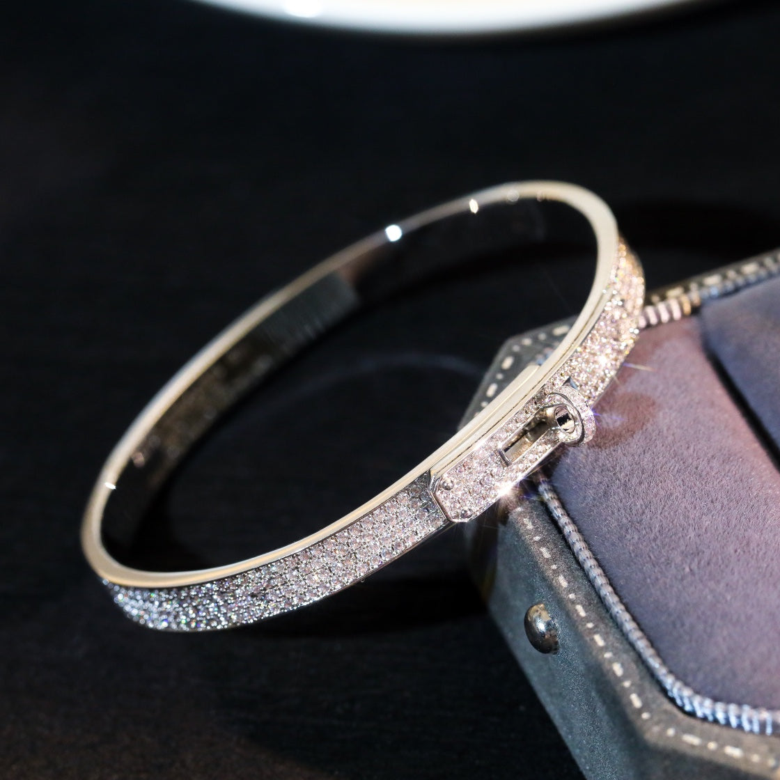 [Lumi Jewelry]KELLY BRACELET DIAMOND PAVED