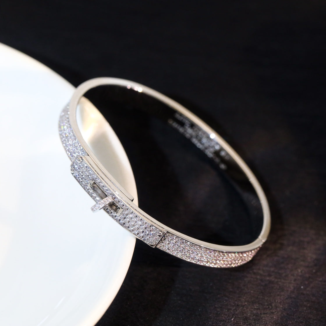 [Lumi Jewelry]KELLY BRACELET DIAMOND PAVED