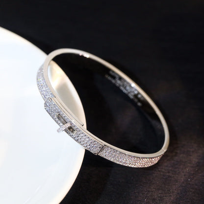 [Lumi Jewelry]KELLY BRACELET DIAMOND PAVED