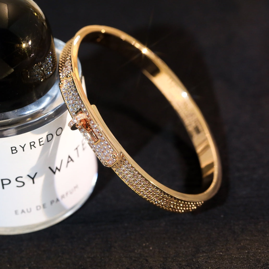 [Lumi Jewelry]KELLY BRACELET DIAMOND PAVED