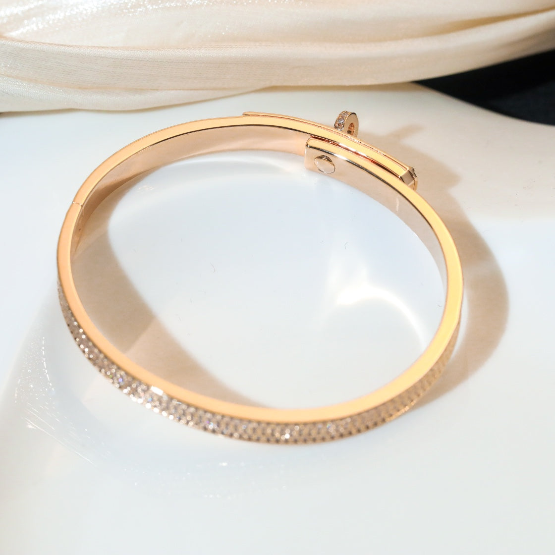 [Lumi Jewelry]KELLY BRACELET DIAMOND PAVED