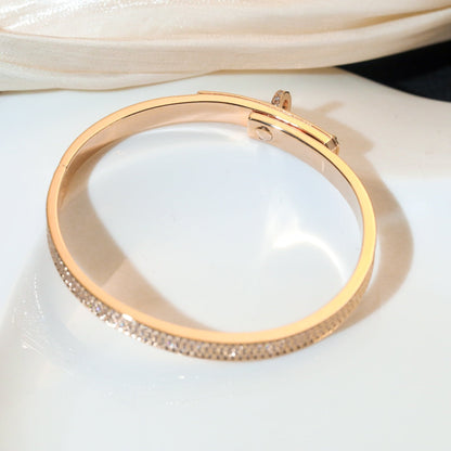 [Lumi Jewelry]KELLY BRACELET DIAMOND PAVED