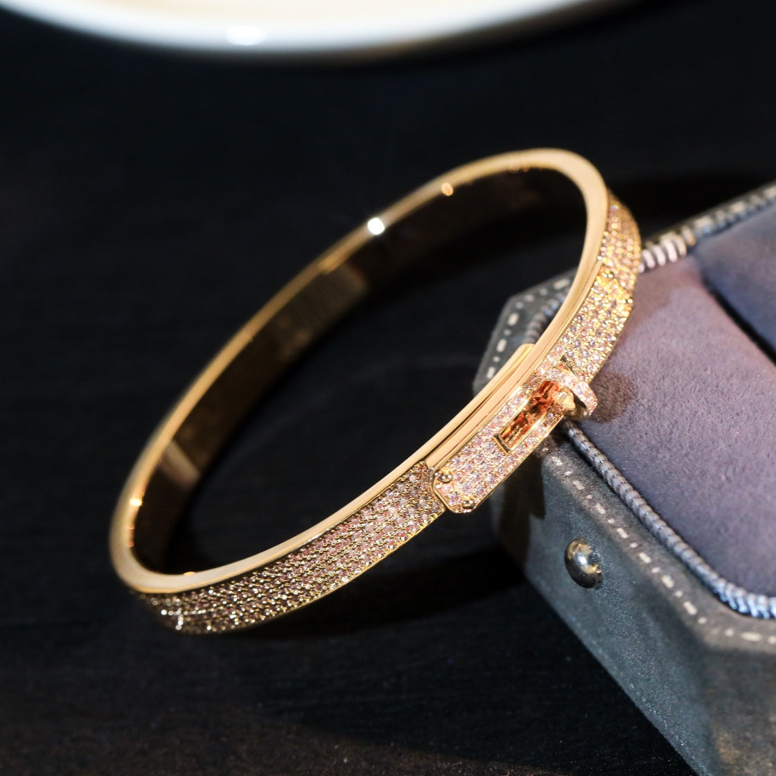 [Lumi Jewelry]KELLY BRACELET DIAMOND PAVED