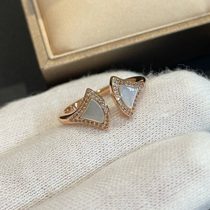 [Lumi Jewelry]DREAM MOP DIAMOND OPEN RING