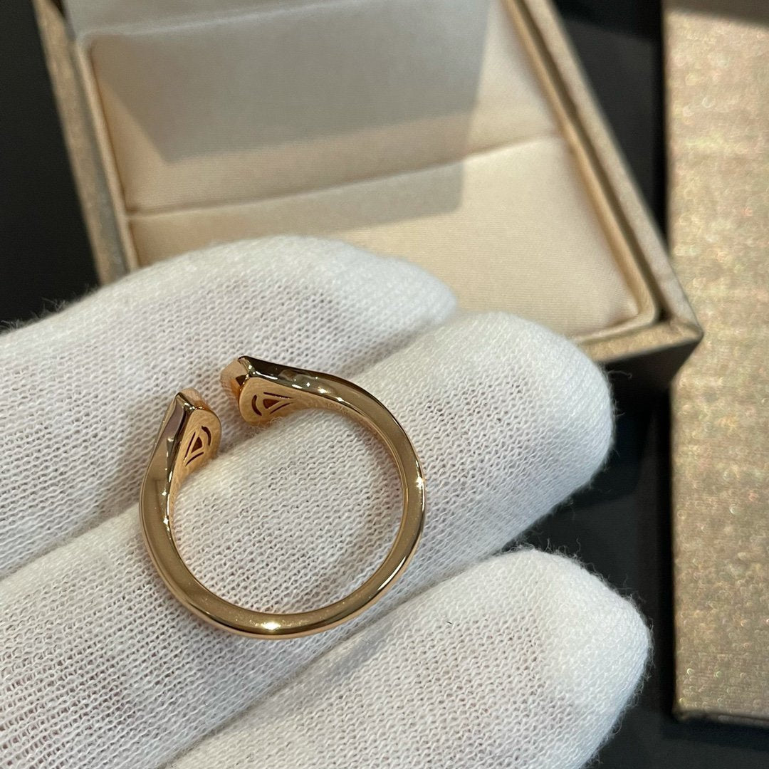 [Lumi Jewelry]DREAM MOP DIAMOND OPEN RING