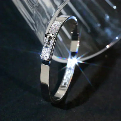 [Lumi Jewelry]KELLY SILVER DIAMOND BRACELET