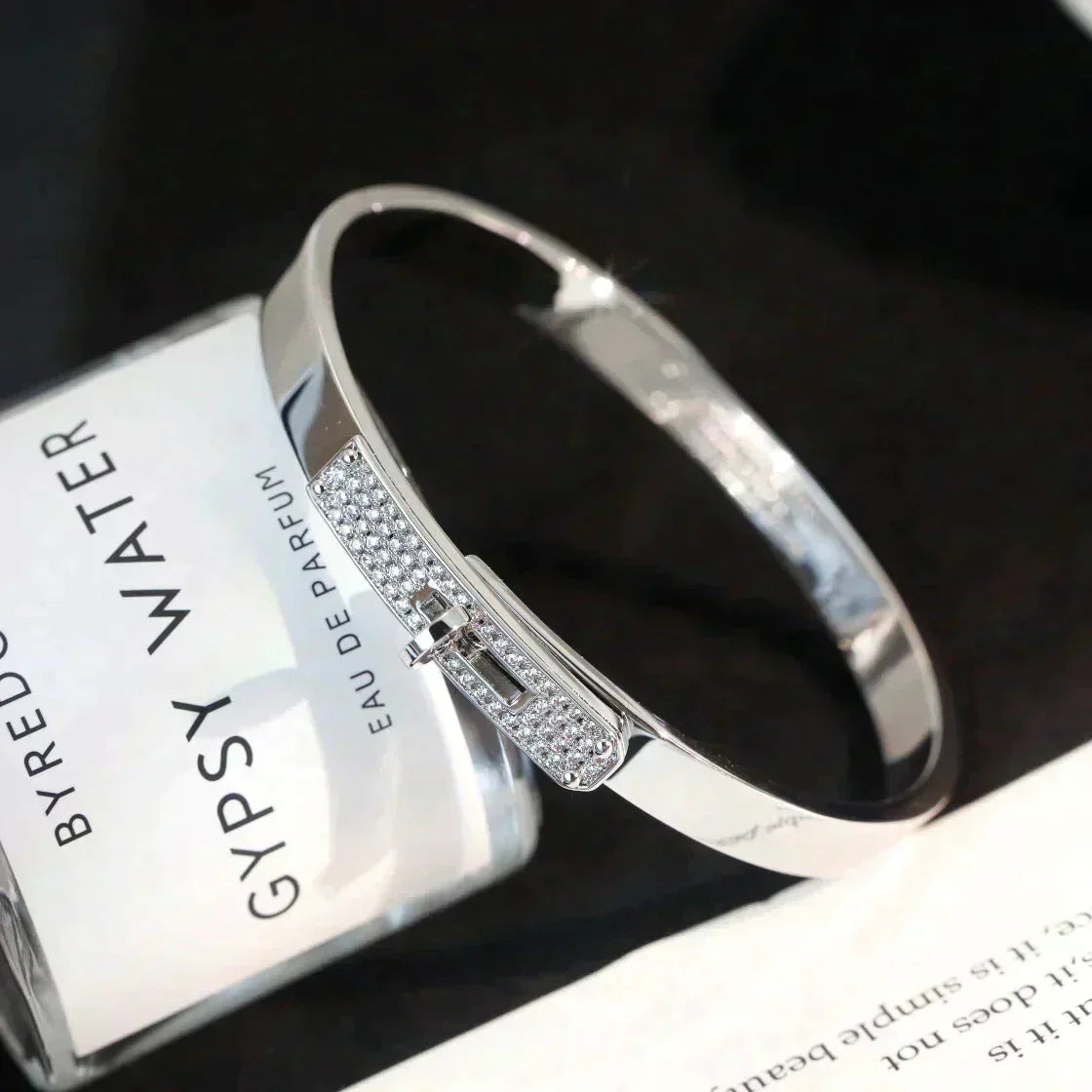 [Lumi Jewelry]KELLY SILVER DIAMOND BRACELET