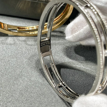 [Lumi Jewelery]MOVE 10TH PAVED DIAMOND BRACELET