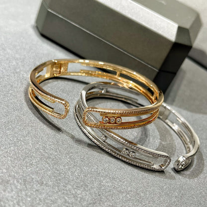 [Lumi Jewelery]MOVE 10TH PAVED DIAMOND BRACELET