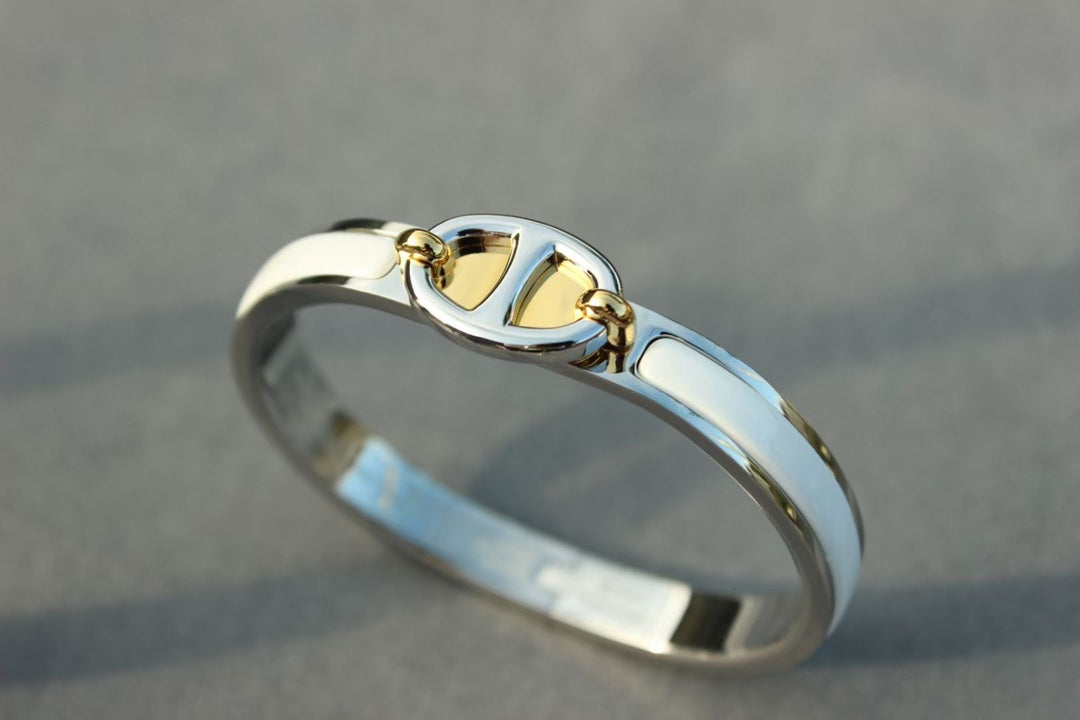 [Lumi Jewelry]CLIC CHAINE SILVER BRACELET