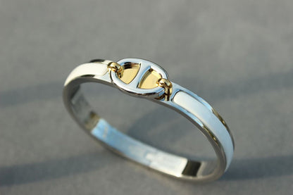 [Lumi Jewelry]CLIC CHAINE SILVER BRACELET