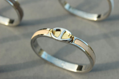 [Lumi Jewelry]CLIC CHAINE SILVER BRACELET