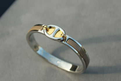 [Lumi Jewelry]CLIC CHAINE SILVER BRACELET