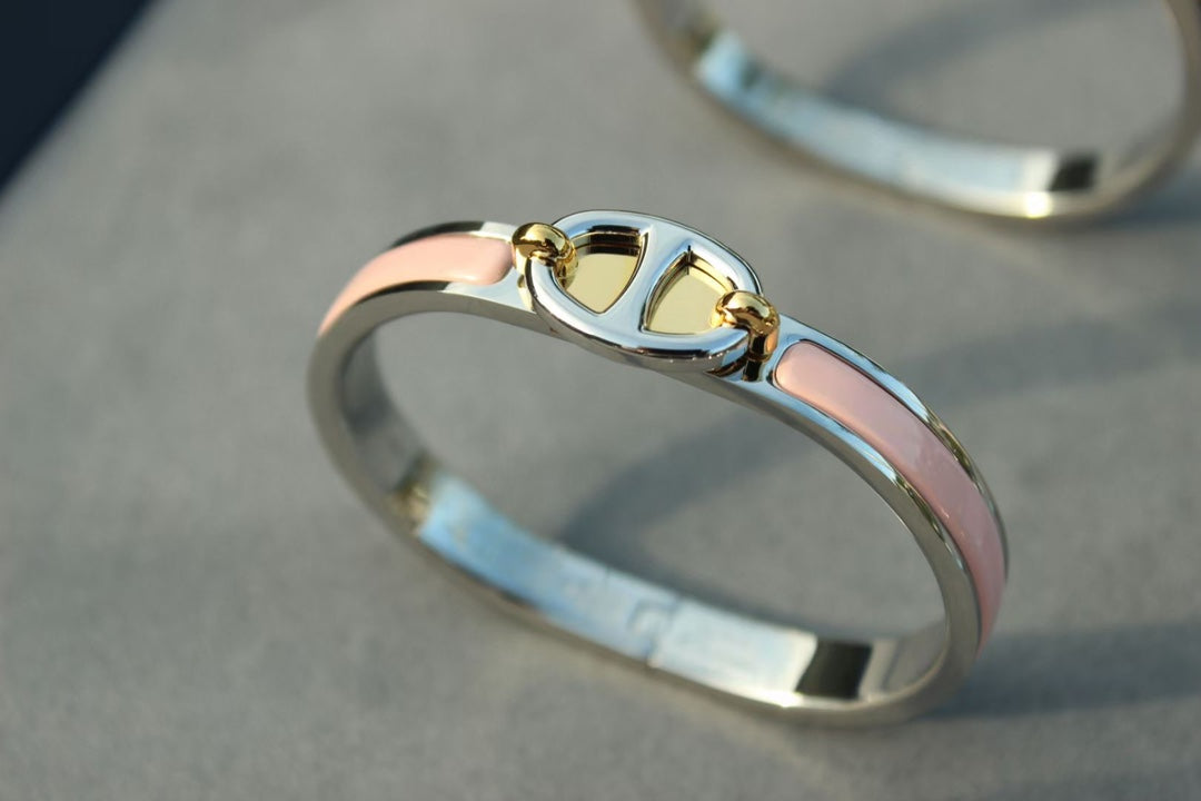 [Lumi Jewelry]CLIC CHAINE SILVER BRACELET