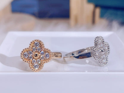 [Lumi Jewelry]CLOVER DIAMOND RING