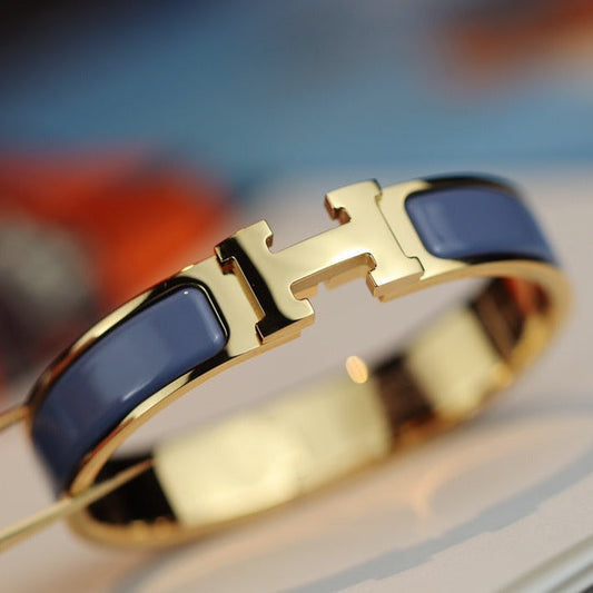 [Lumi Jewelry]H BRACELET 12MM BLUE GRAY