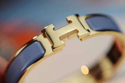 [Lumi Jewelry]H BRACELET 12MM BLUE GRAY
