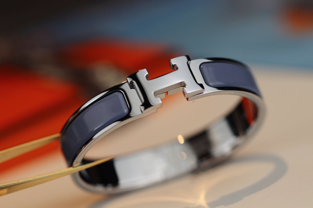 [Lumi Jewelry]H BRACELET 12MM BLUE GRAY