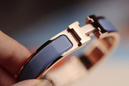 [Lumi Jewelry]H BRACELET 12MM BLUE GRAY