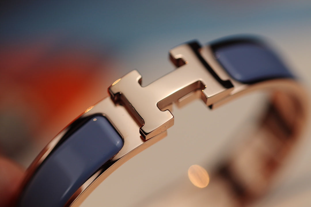 [Lumi Jewelry]H BRACELET 12MM BLUE GRAY
