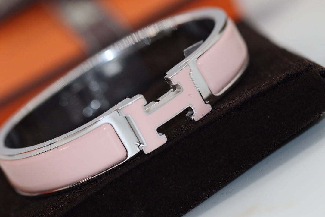 [Lumi Jewelry]H BRACELET 12MM PINK