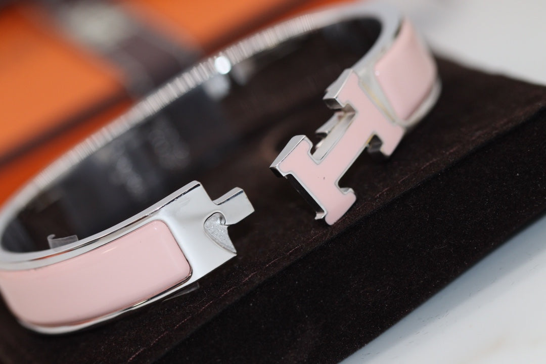 [Lumi Jewelry]H BRACELET 12MM PINK