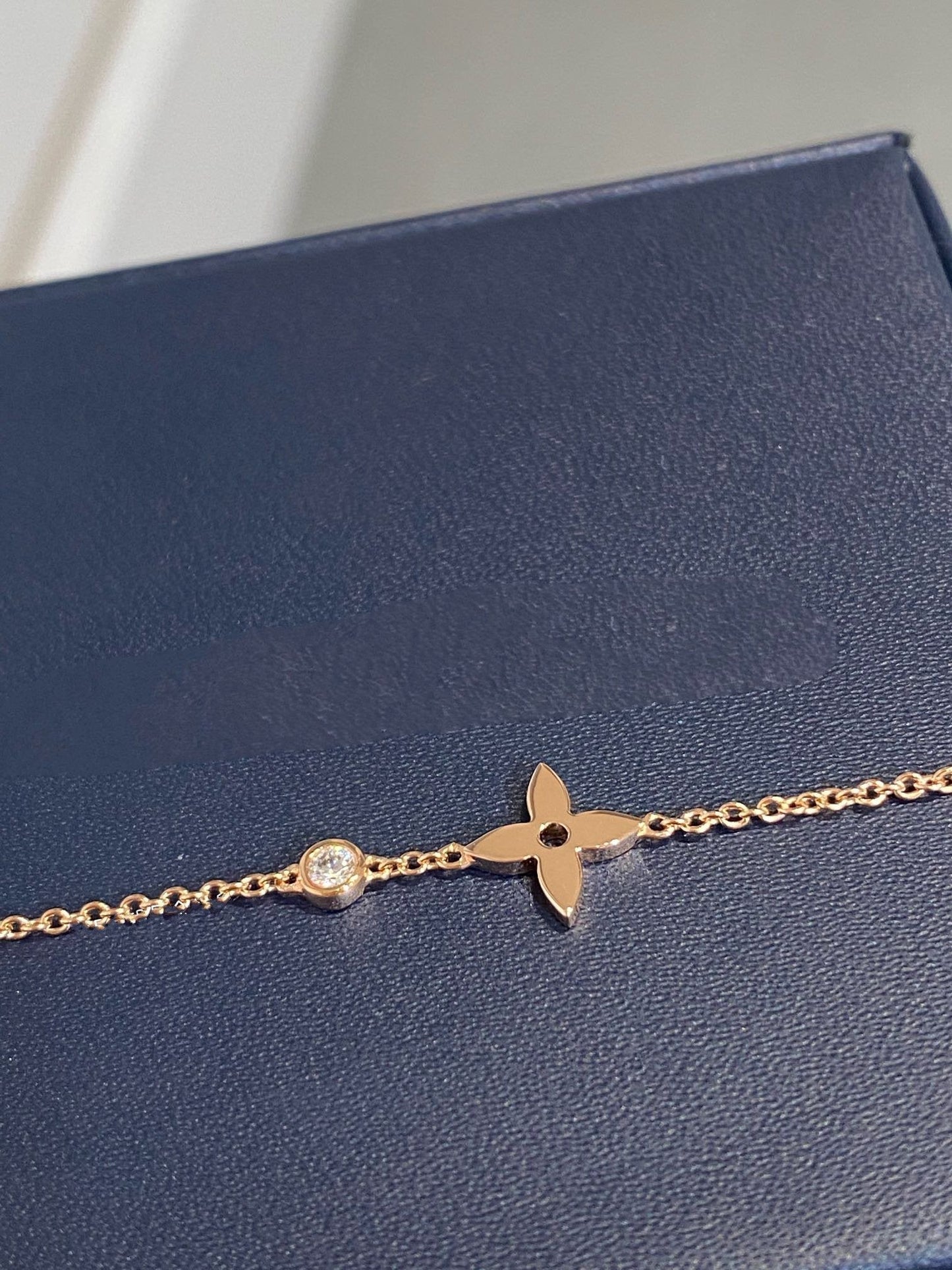 [Lumi Jewelry]STAR DIAMOND PINK GOLD BRACELET
