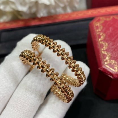 [Lumi Jewelry]CLASH LARGE HOOP EARRINGS