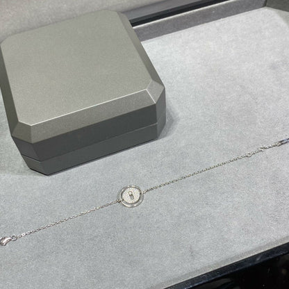 [Lumi Jewelery]LUCKY MOVE DIAMOND PAVED BRACELET