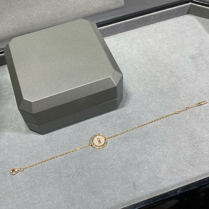 [Lumi Jewelery]LUCKY MOVE DIAMOND PAVED BRACELET