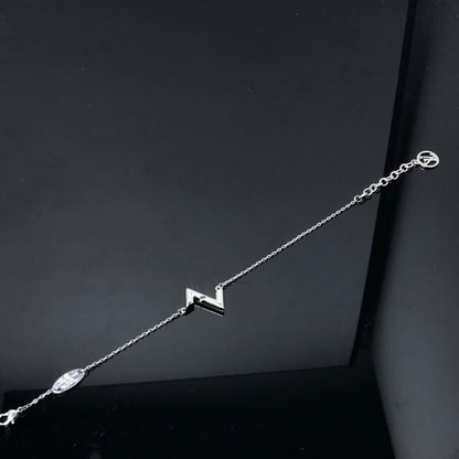 [Lumi Jewelry]VOLT LV LOGO BRACELET
