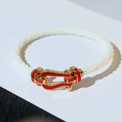[Lumi Jewelry]FORCE 10 WHITE TEXTILE DIAMOND PAVED