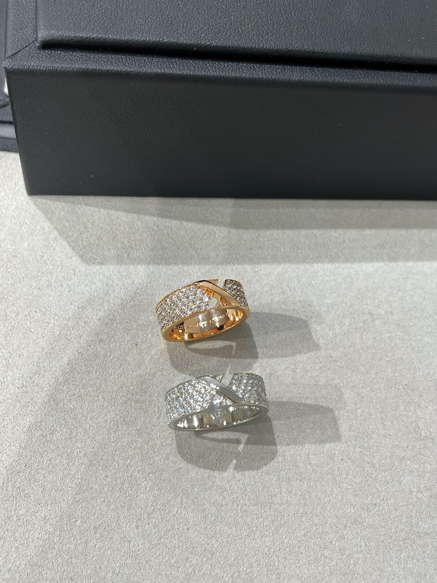 [Lumi Jewelry]LIENS EVIDENCE  DIAMOND PAVED RING