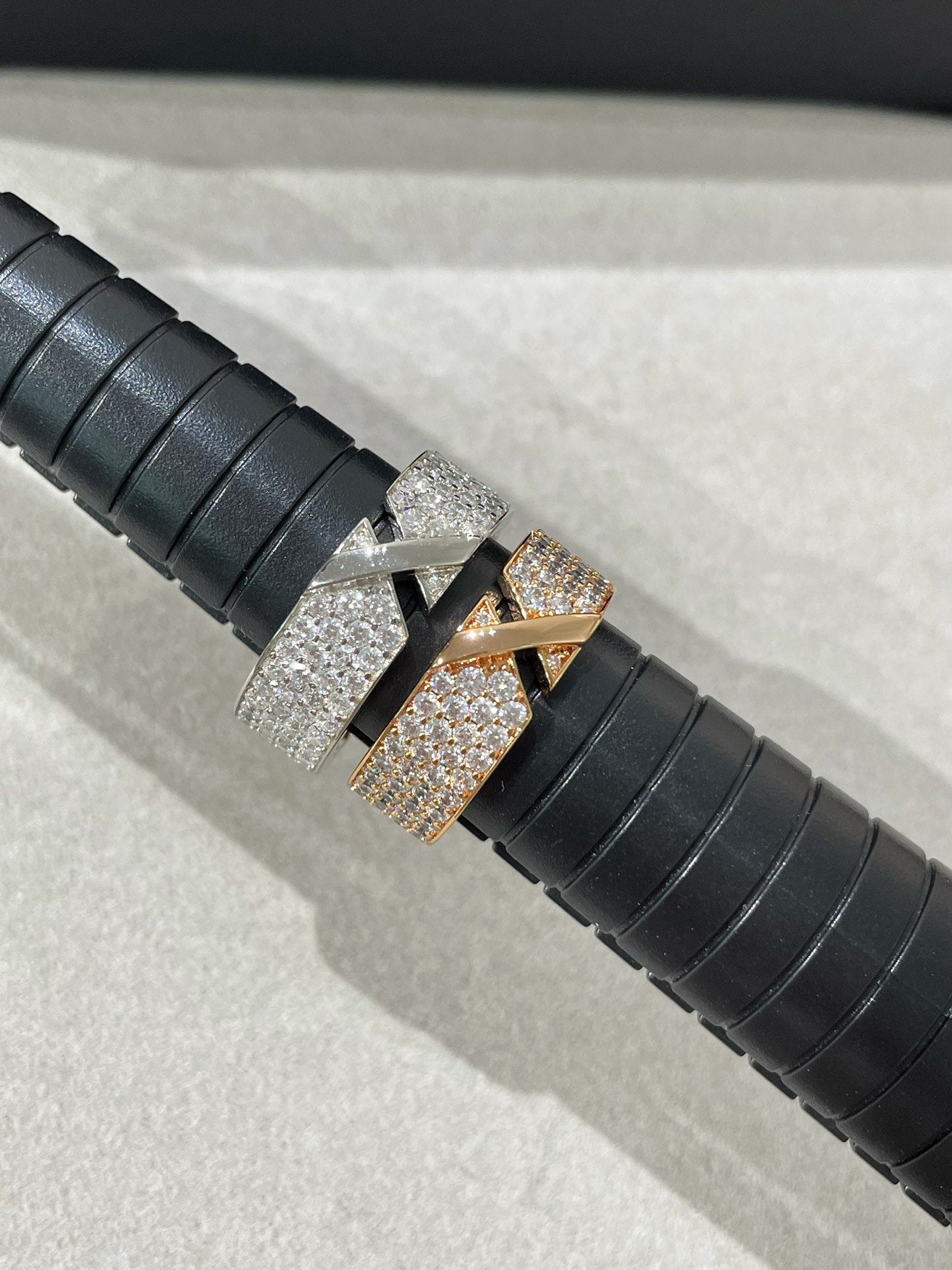 [Lumi Jewelry]LIENS EVIDENCE  DIAMOND PAVED RING