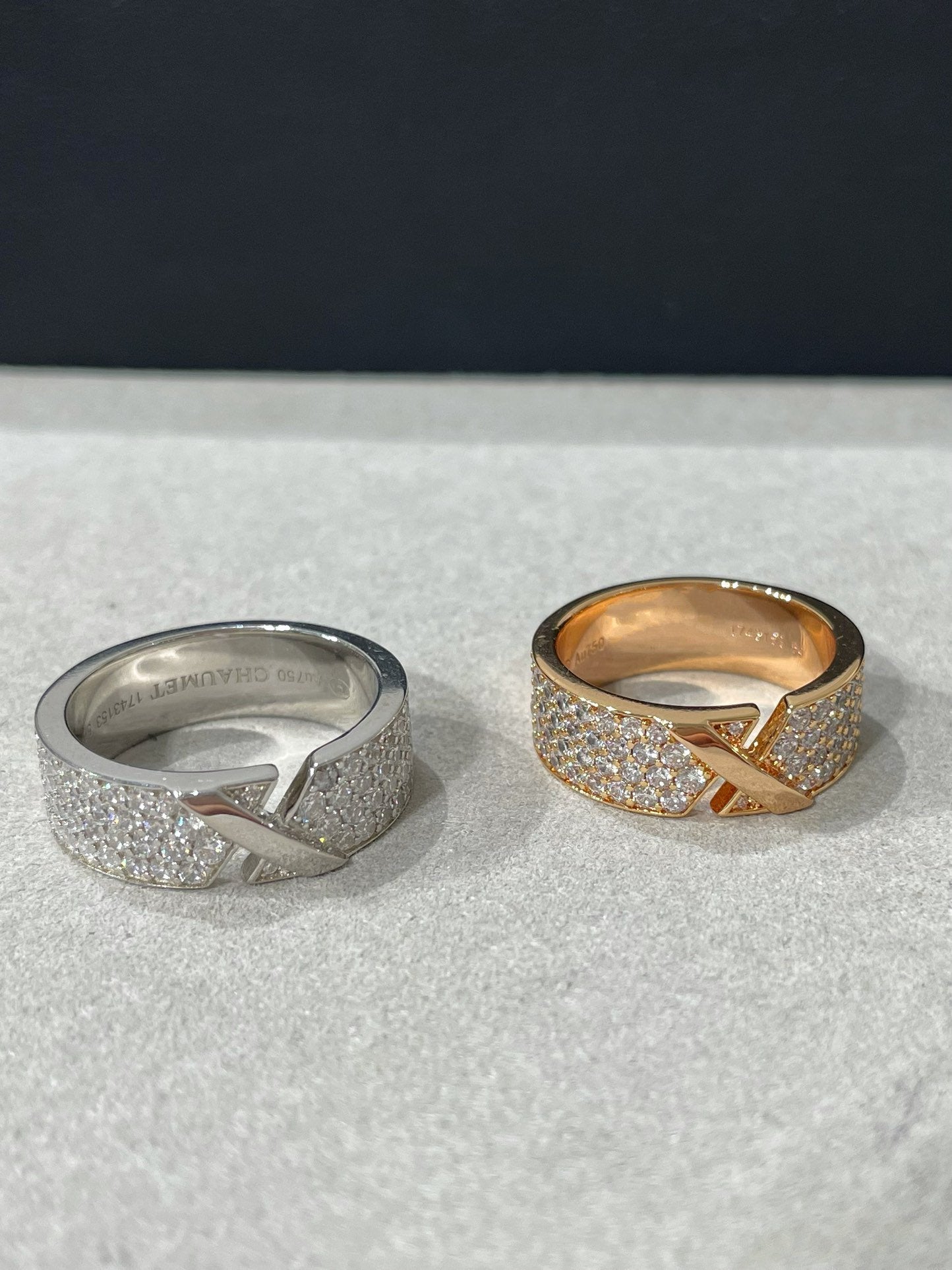 [Lumi Jewelry]LIENS EVIDENCE  DIAMOND PAVED RING