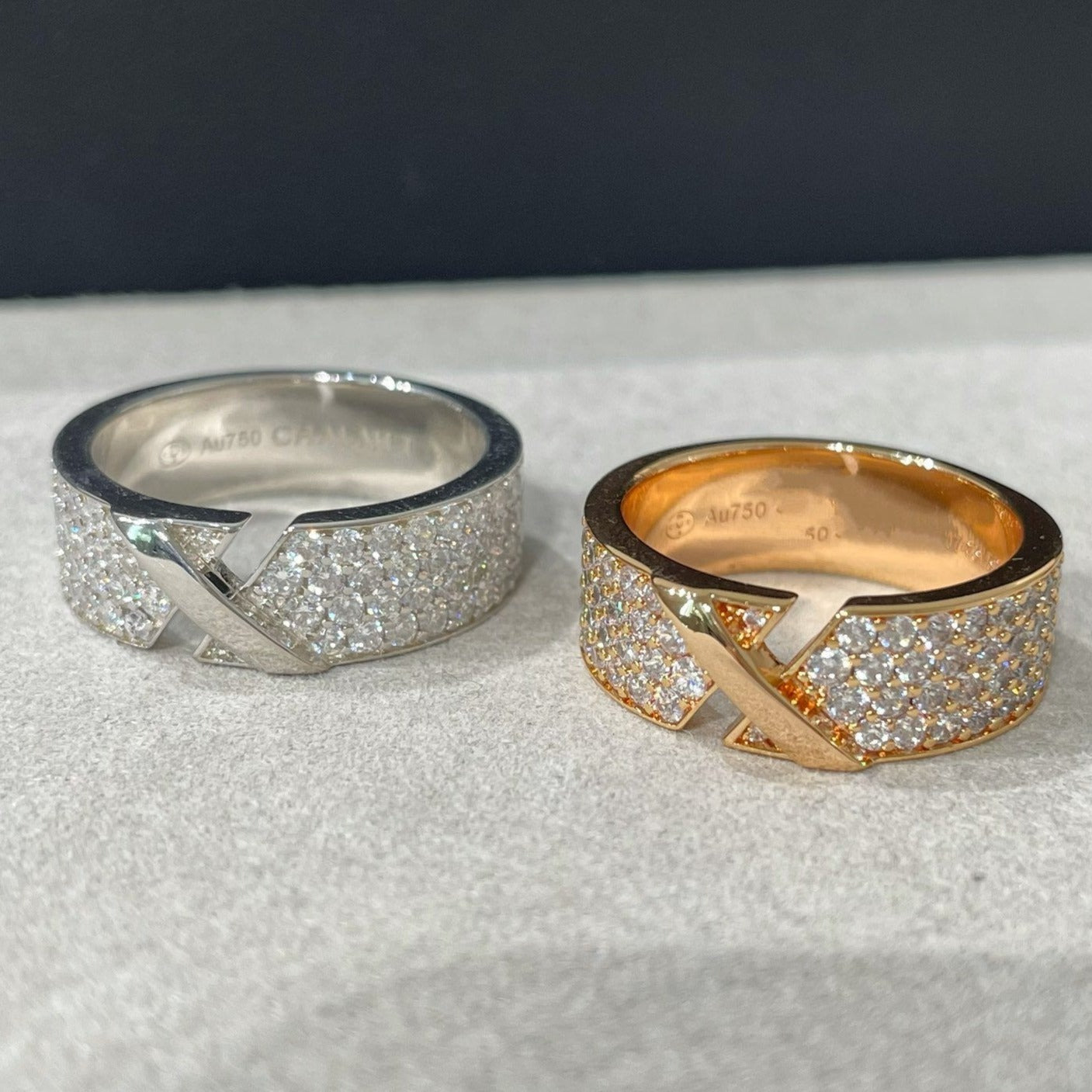 [Lumi Jewelry]LIENS EVIDENCE  DIAMOND PAVED RING